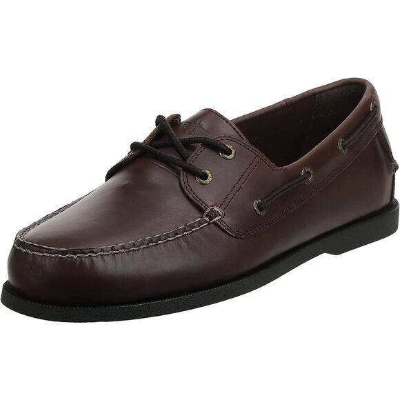 Dockers Men’s Vargas Raisin Leather size 11.5 Handsewn Boat Shoe BNIB - Picture 1 of 11